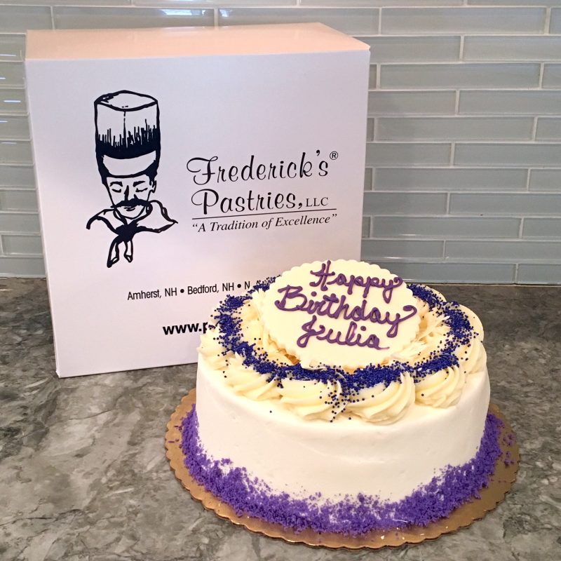 Frederick's Pastries Purple Velvet Cake
