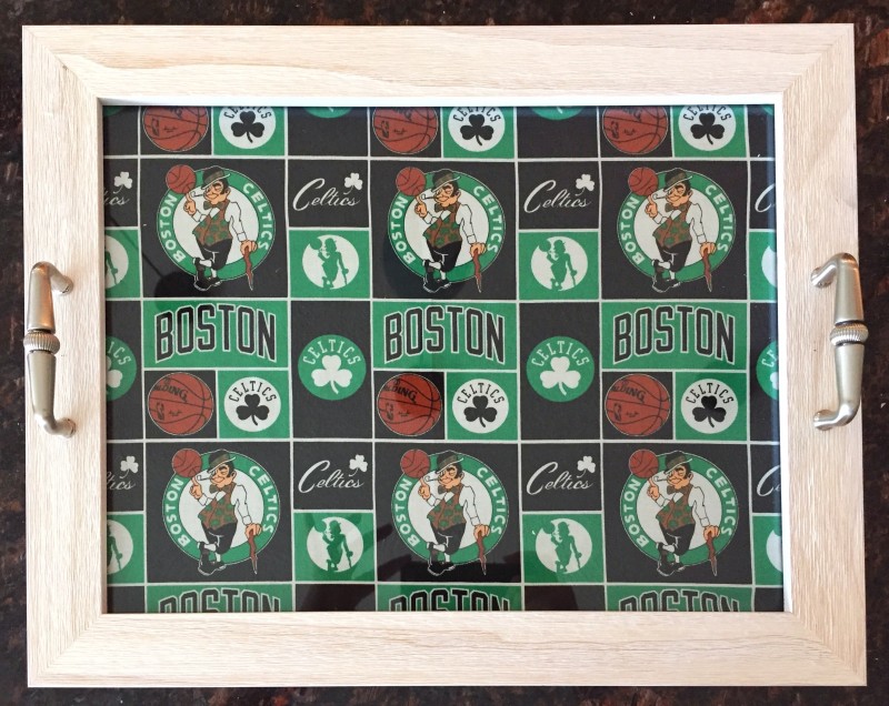 Tray Chic Boston Celtics tray