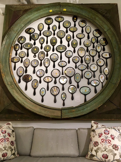 Boston Design Center mirror display