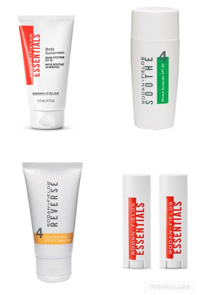 Rodan & Fields skin care solutions with SPF
