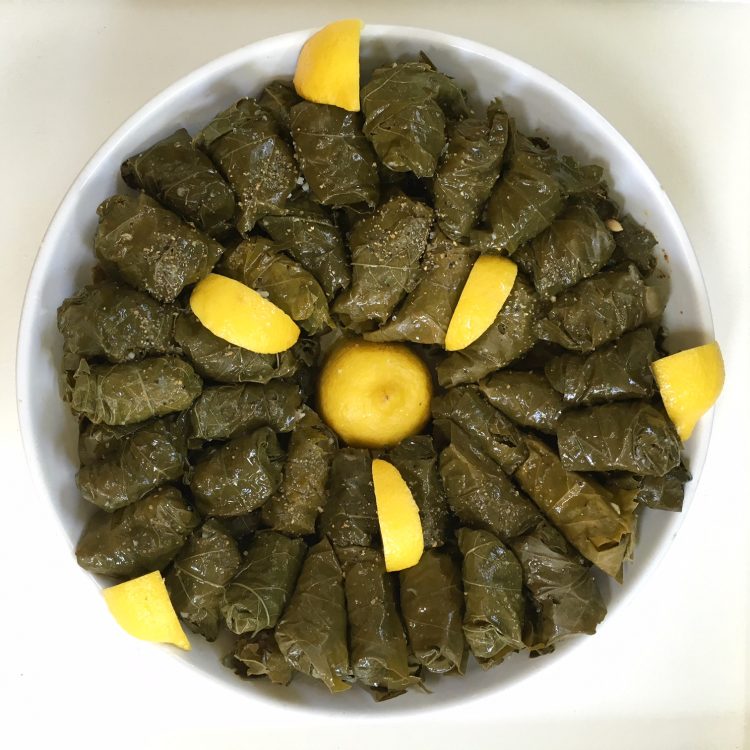 stuffed grapes leaves