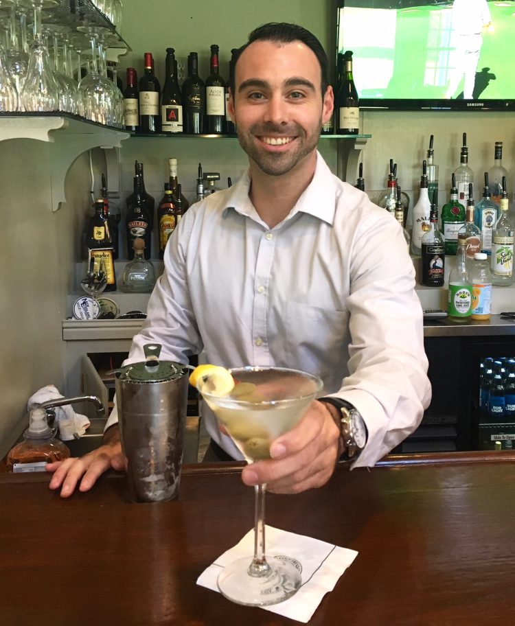 Mike and his perfect martini