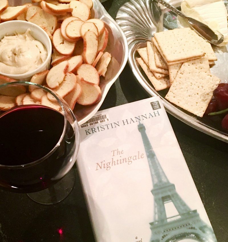 Book Club treats and The Nightingale by Kristin Hannah