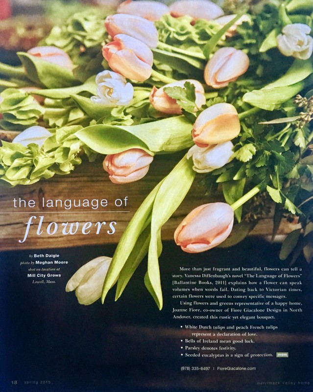 The Language of Flowers Merrimack Valley Magazine 2015