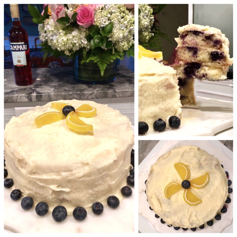 blueberry lemon cake