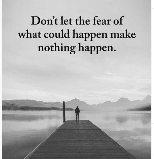 positive daily intention fear